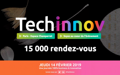 Rendez-vous le jeudi 14 février à l’Espace Champerret à Paris pour les R&D Meetings de Techinnov