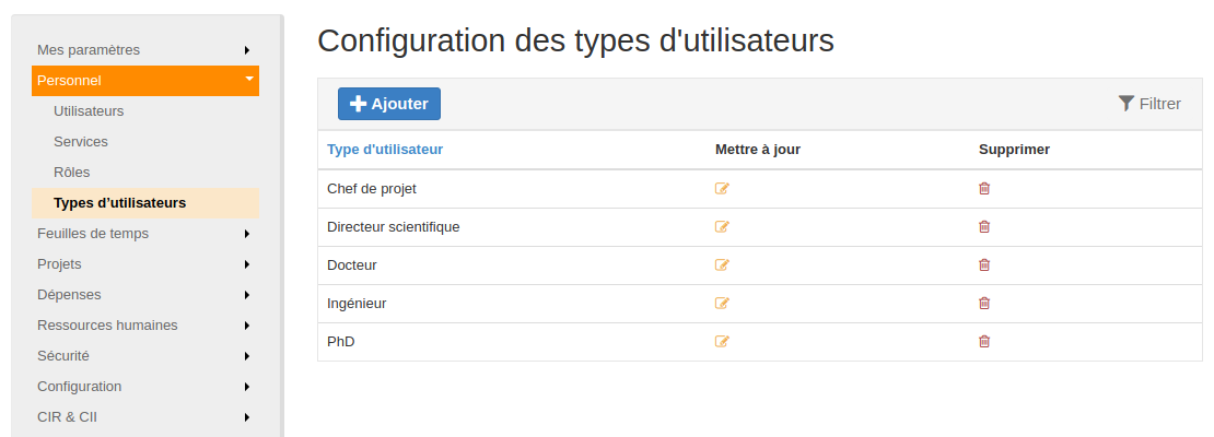 configuration-type-utilisateur