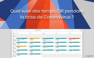 Quel suivi des temps CIR pendant la crise du  Coronavirus / Covid-19 ?