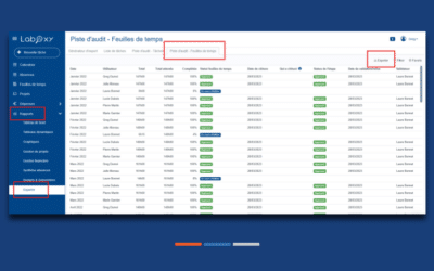 Traçabilité des données : des “Pistes d’audit” renforcées sur LabOxy !